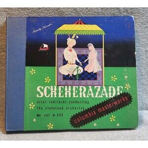 1946 Scheherazade Artur Rodzinski Rimsky Korsakov 12" 78 RPM 5-Record Album